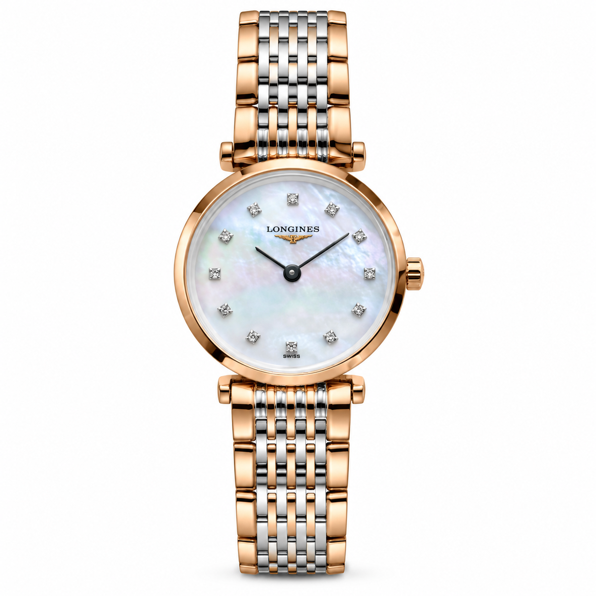 Longines La Grande Classique – Diamond MOP Dial Rose Gold