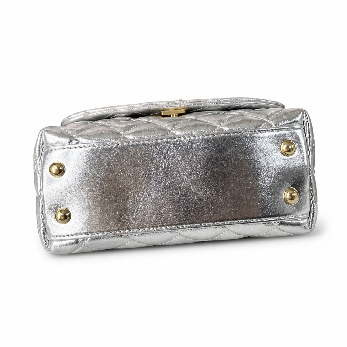 Chanel Compact Quilted Crossbody Bag