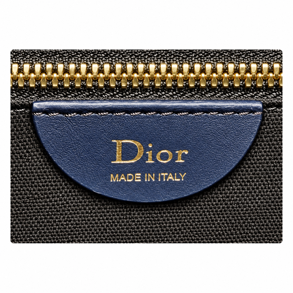 Dior Quilted Cannage Flap Shoulder Bag with Adjustable Strap
