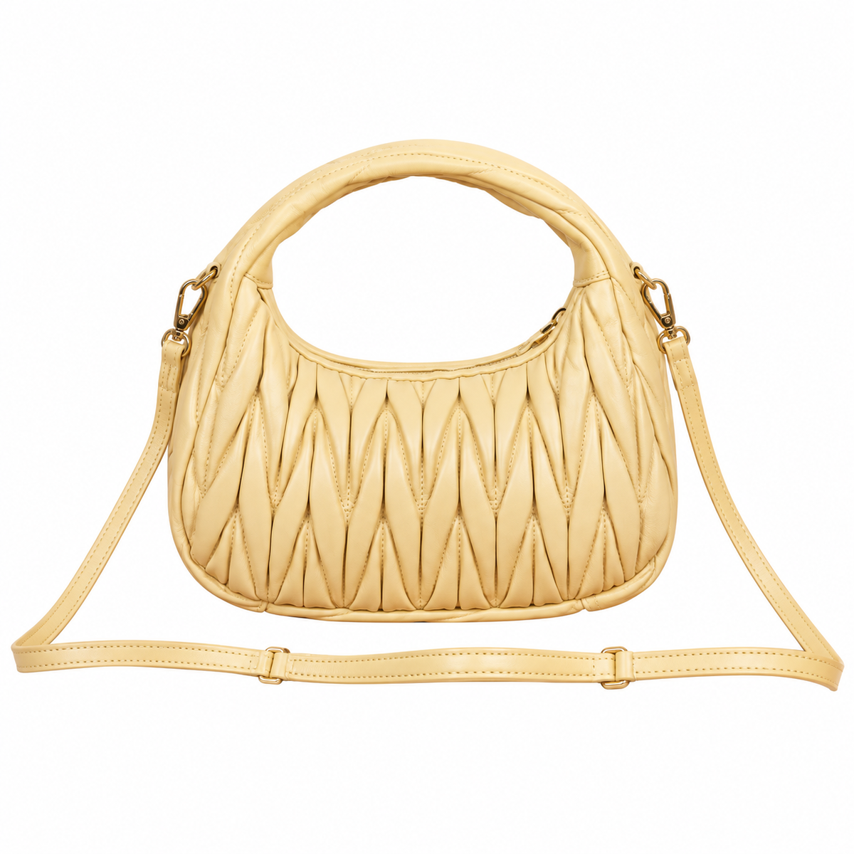 Miu Miu Leather Shoulder Bag 20×23×6 cm