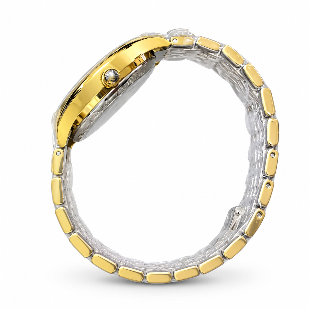 Longines Lyre Automatic Watch – Two-Tone Gold & Silver Bracelet with White Dial