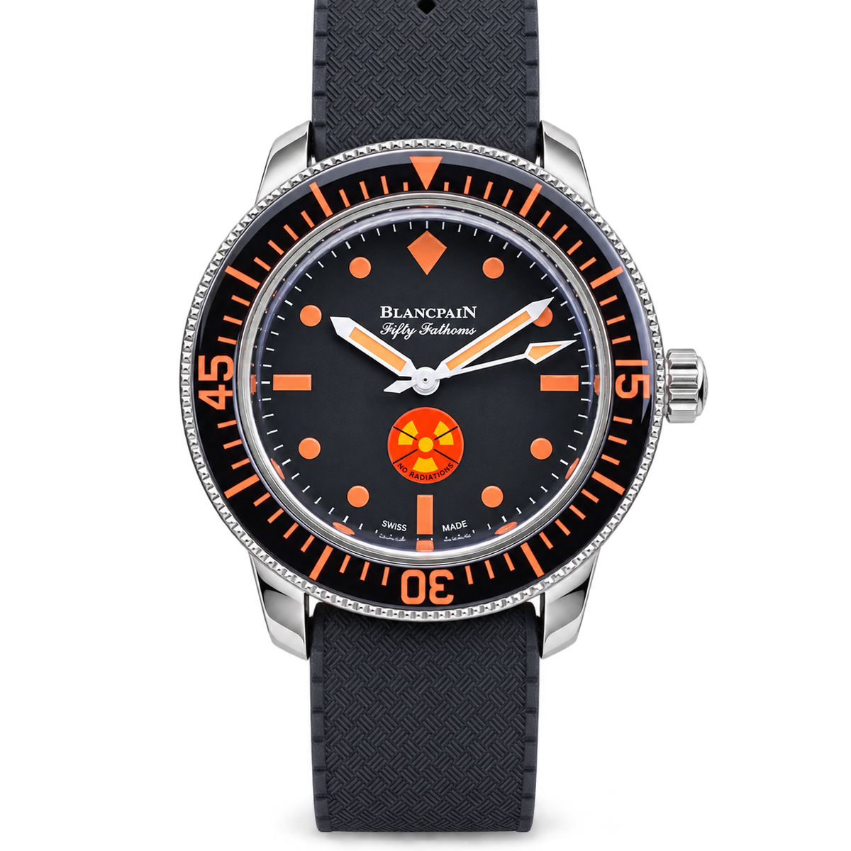 Blancpain Fifty Fathoms No Rad – Black & Orange