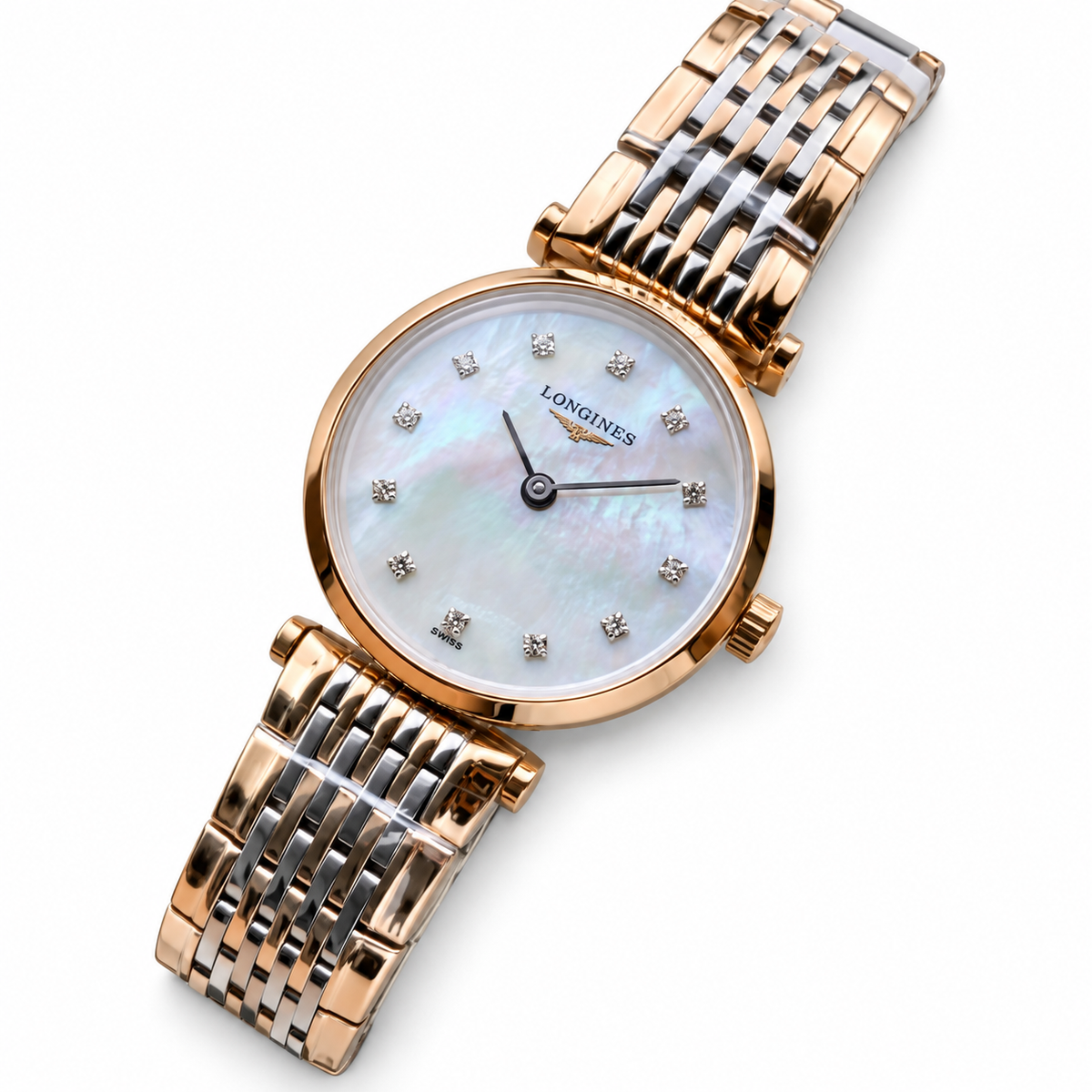 Longines La Grande Classique – Diamond MOP Dial Rose Gold