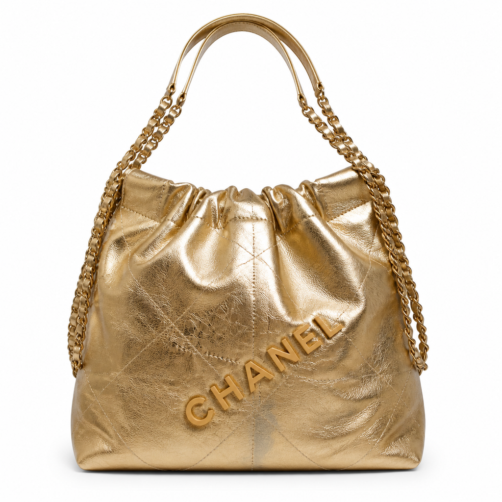 Chanel Classic Quilted Tote Bag | CC Hardware Leather Chain Strap — Large Capacity