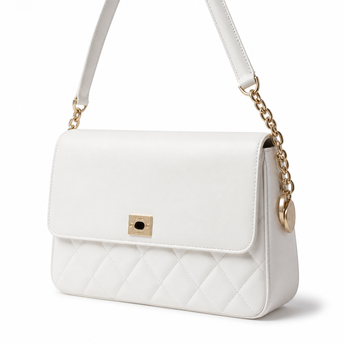 Chanel Small Diamond-Quilted Shoulder Bag