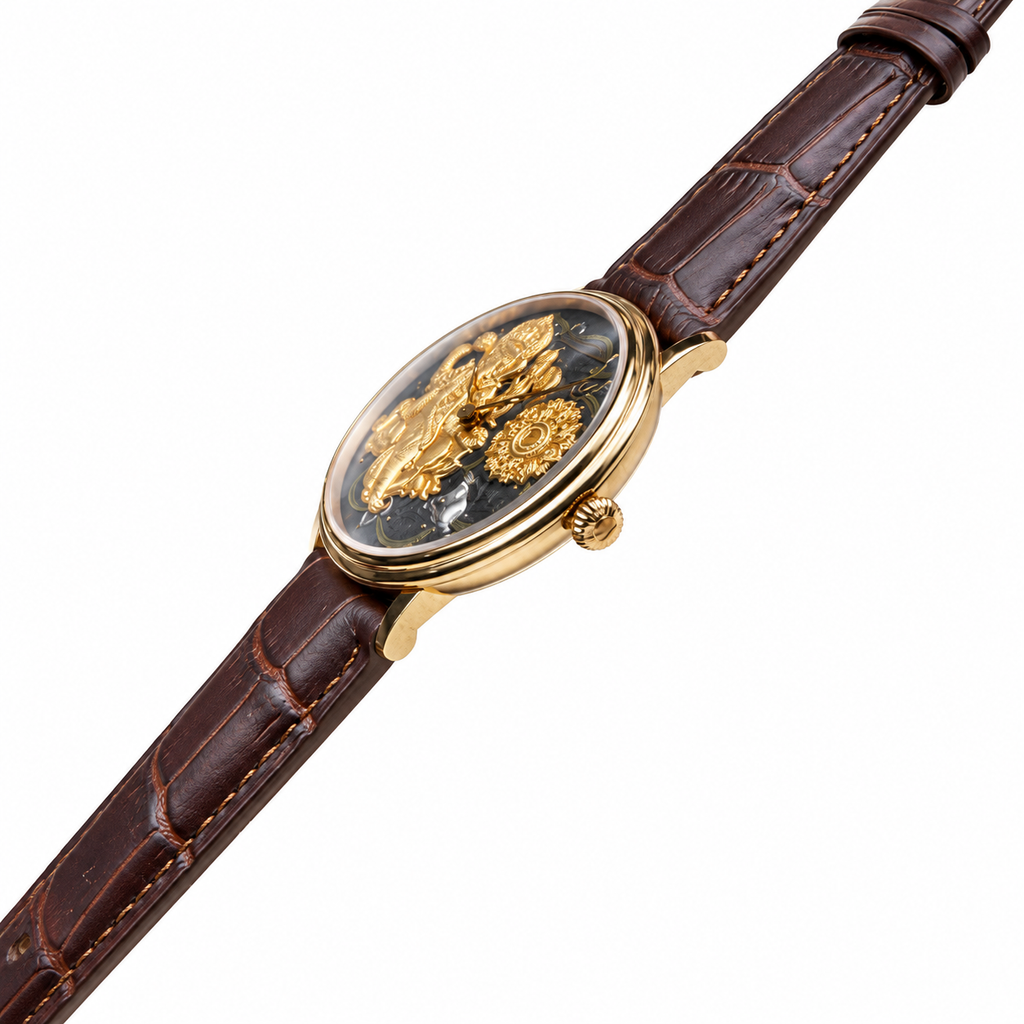 Blancpain Villeret Métiers d’Art Ganesha – 18k Gold Grand Feu Enamel Dial Limited Edition