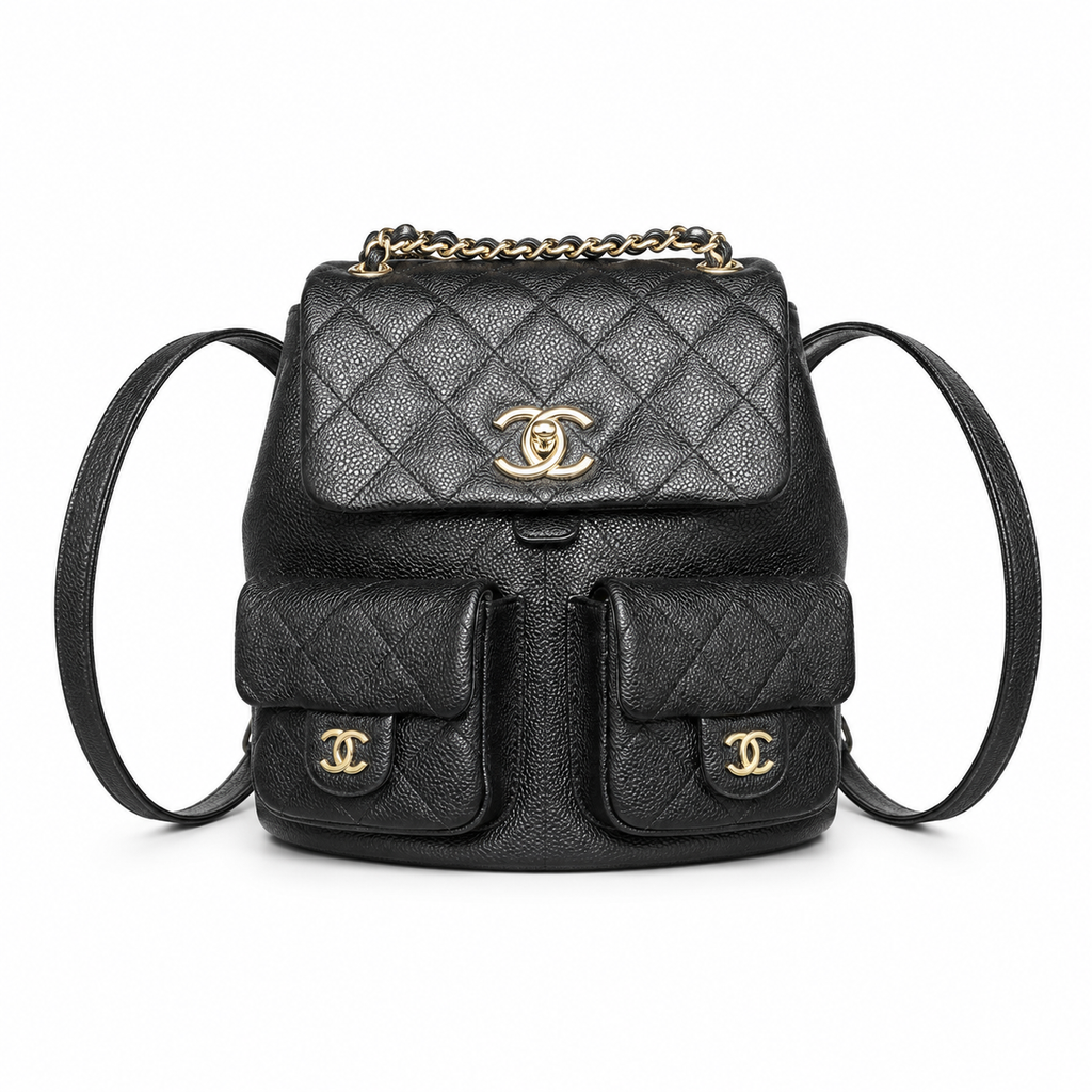 Chanel Quilted Backpack